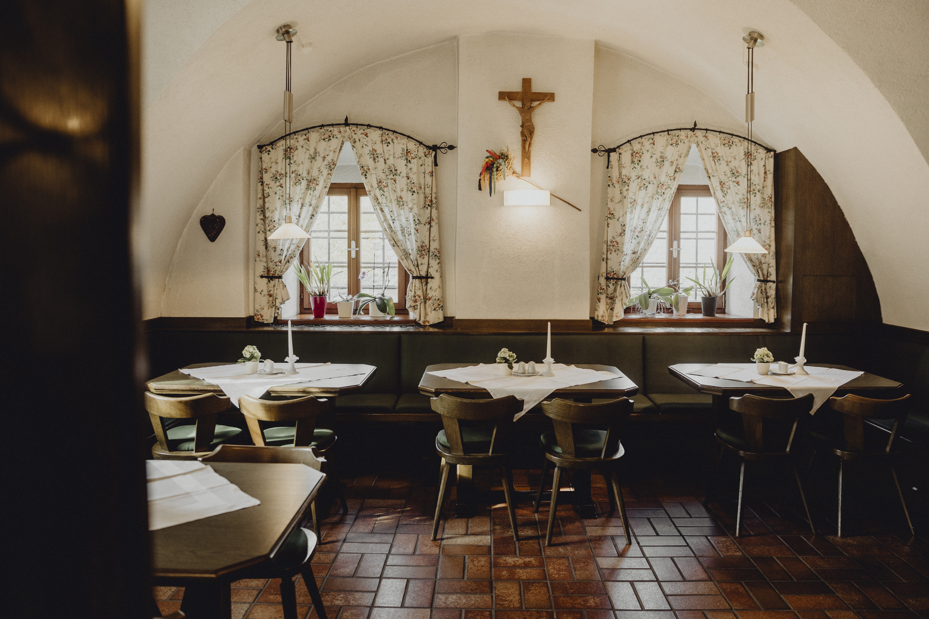 Traditionelle Stube im Langegger-Hof