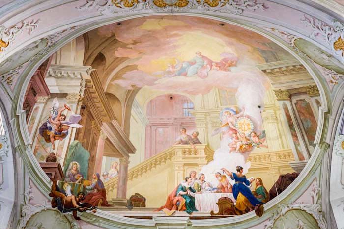 Mariä Geburt – Fresko von Josef Adam von Mölk